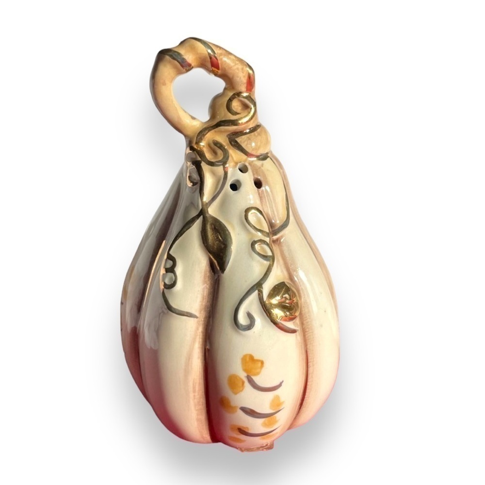 NEW in Box Blue Sky Heather Goldminc Salt & Pepper shaker (one shaker) gourd set